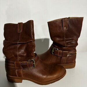 Sofft Bostyn Booties | Whiskey Leather | Size 9